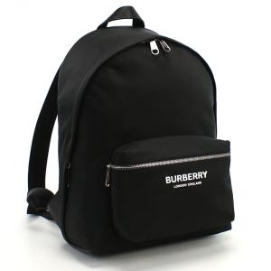 【極美品】バーバリー ロッコ バックパック リュックサック レザー 黒 メンズ アウトレット】BURBERRY バーバリー バックパック/リュックサック/ML
