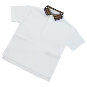 バーバリー BURBERRY ベビー ポロシャツ ブランド 8073160　A1464 WHITE ホワイト系 kb-01｜bighit