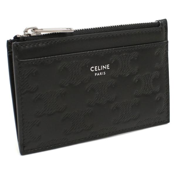 CELINE セリーヌ ジップ付きカードホルダー カードケース 10F99 3FQD 38SI レデ...