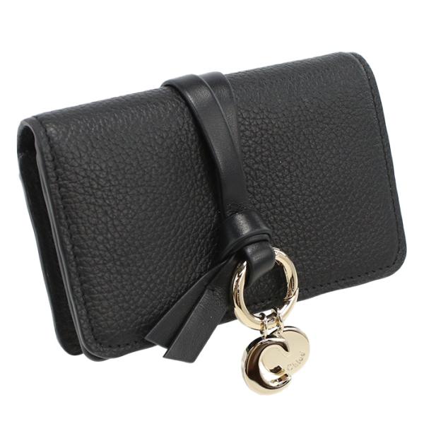 クロエ CHLOE 名刺入れ ブランド CHC21WP015F57　001 BLACK ブラック　g...