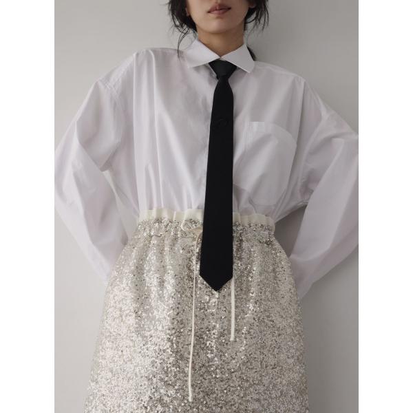 【50%OFF】 ネクタイ付きビッグシャツ　COEL  コエル　シャツ