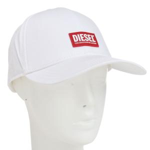 DIESEL ディーゼル　C-plak ベースボール　キャップ　ホワイト DIESEL ディーゼル C-plak ベースボール キャップ ホワイト