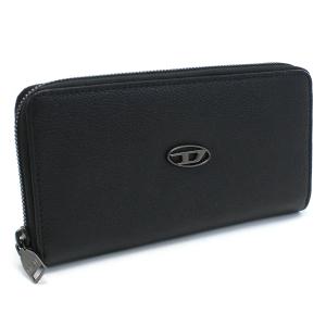 ディーゼル DIESEL ラウンドファスナー 長財布 Dロゴ 小銭入れ付き X09015　P0685　H8278 ネイビー系 wallet-01  父の日｜bighit