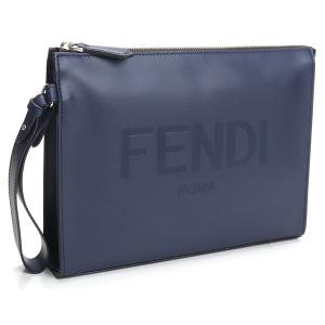 22SS新作 フェンディ FENDI クラッチバッグ ブランド バッグ メンズ レディース 7VA491　AC9L　F18YJ ネイビー系 bag-01 seco-01｜bighit