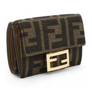 FENDI（フェンディ） 並行輸入 3つ折り財布 バゲット 8M0395 A98P
