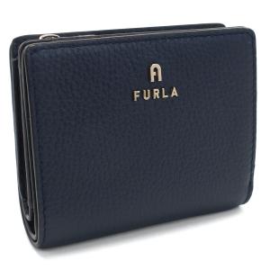 フルラ FURLA FURLA CAMELIA 二折財布小銭入付き　ブランド WP00307　HSF000　2676S MEDITERRANEO ネイビー系　wallet-01  母の日｜bighit