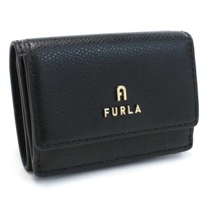 フルラ FURLA FURLA CAMELIA 三折財布小銭入付き ブランド WP00318　ARE000　O6000 NERO ブラック　wallet-01　mini-01 new-02｜bighit