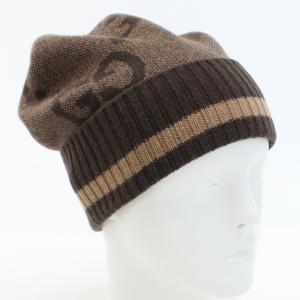GUCCI（グッチ） ニットキャップ ニット帽 ウェビングライン メンズ