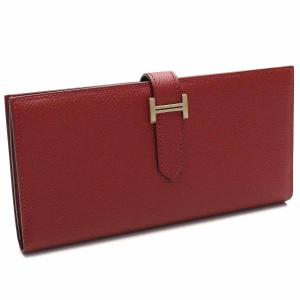 エルメス HERMES 2つ折り長財布小銭入付き エプソンベ...