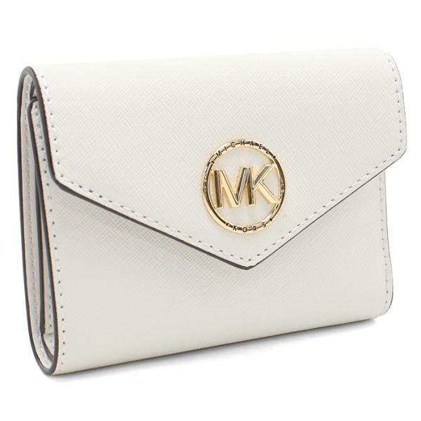 MICHAEL KORS マイケルコース 三つ折り財布 小銭入付き 34S1GNME6L LEATH...