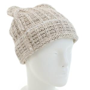 miu miu（ミュウミュウ） 帽子 アルパカ ビーニー ニット帽 5HC327