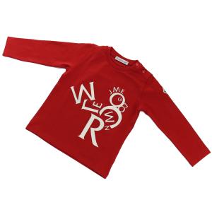 【m】BURBERRY モンクレール　ベビー ロンパース 国内即発】MONCLER ロゴ ベビー ロンパース (MONCLER/ベビーロンパース