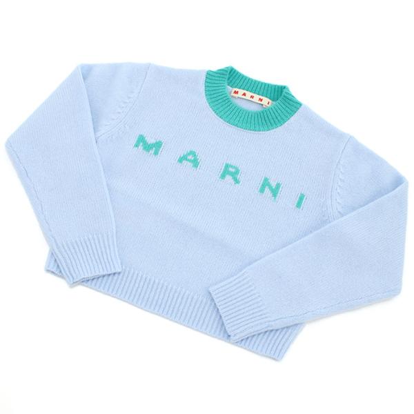 マルニ MARNI キッズ−セーター，ニットブランド M00623　M00ML　0M845 ブルー系...