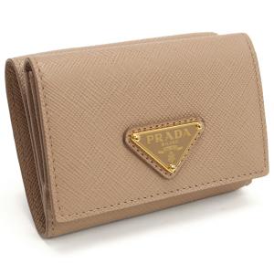 PRADA（プラダ） プラダ財布 ラウンドファスナー長財布 レディ−ス