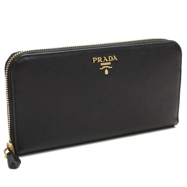 PRADA プラダ 長財布ラウンドファスナー 1ML506 QWA F0002 レディース