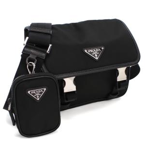 プラダ ボディバッグ メンズ ブラック PRADA 2VZ092 V OMO 2DMG F0002