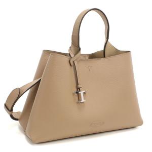 TOD’S トッズ トートバッグ T TIMELESS T タイムレス XBWAPAJ0200 QRI 4L62 レディース ベージュ