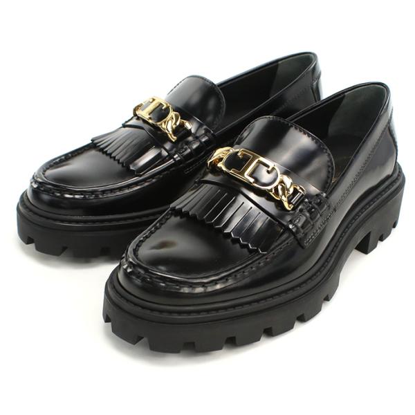 TOD’S トッズ ローファー XXW08J0GF80 SHA B999 レディース ブラック