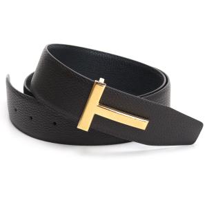 トム フォード TOM FORD メンズベルト ブランド ベルト TB178T　LCL236　C7906 ブラウン系 ブラック belt-01    父の日｜bighit