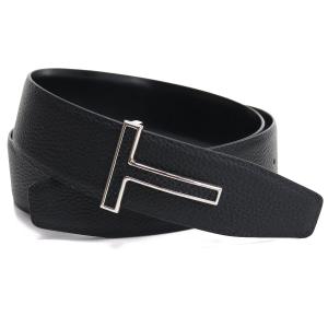 トム フォード TOM FORD  メンズベルト ブランド ベルト TB248P LCL237 U9000 BLACK ブラック belt-01    父の日｜bighit