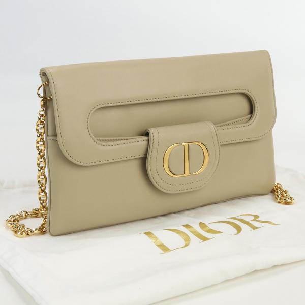 中古・未使用ディオールChristian Dior ディオールダブル レザー M8641 UBBU ...