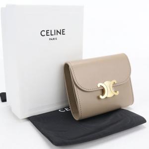 CELINE（セリーヌ） 中古良品 三つ折り財布 10D783DPV.10BL スモール