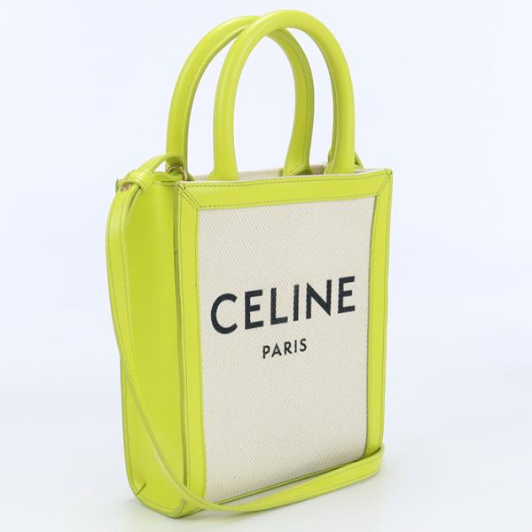 中古良品セリーヌCELINE ミニ バーティカル カバ ブランド ハンドバッグ  ランク：A us-...