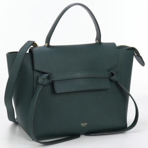 CELINE 美品 セリーヌ ベルトバッグ ベージュ ボルドー ゴールド金具  