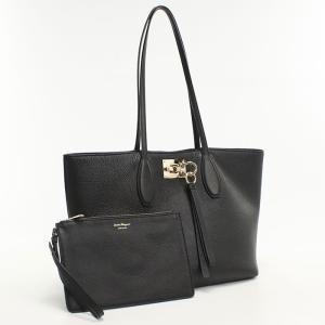 中古良品 FERRAGAMO フェラガモ トートバッグ 21 H655 ガンチーニ