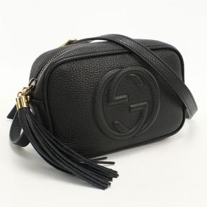 中古・未使用 GUCCI グッチ 斜め掛け ショルダーバッグ 347994 ソーホー レディース ブラック