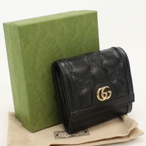 Dionysus グッチ GUCCI ディオニュソス シルバー 三つ折り財布 627073