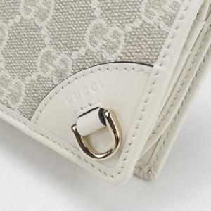 中古良品 GUCCI グッチ 二つ折り財布 8...の詳細画像5
