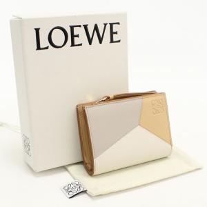 LOEWE（ロエベ） アナグラム レザー コンパクトジップウォレット
