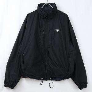 【新品 未使用】PRADA M-1 ブラック ナイロンジャケット PRADA（プラダ） ナイロンジャケット ブラック メンズ sgc834-1wq9