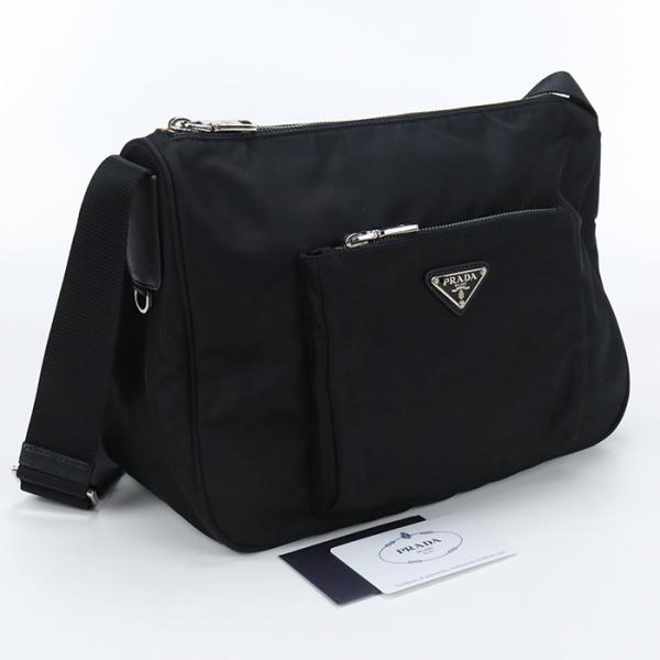 中古プラダPRADA ショルダーバッグ BT0758 Z0T F0002 ブラック ランク：AB u...