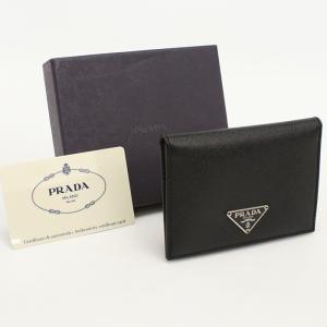 PRADA◇カードケース/--/BLU/無地/レディース : セカンドストリート