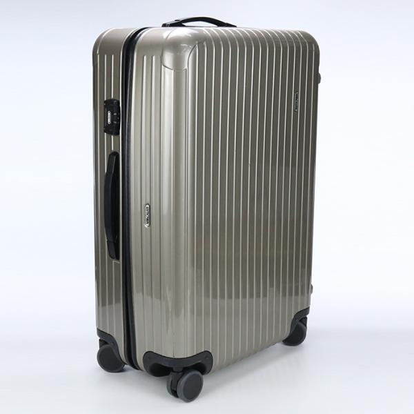 中古良品リモワRIMOWA サルサ ポリカーボネート キャリーケース ブランド 869.7 ゴールド...