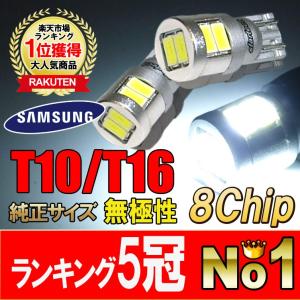 t10 バルブ led 爆光 8W led ポジ...の商品画像