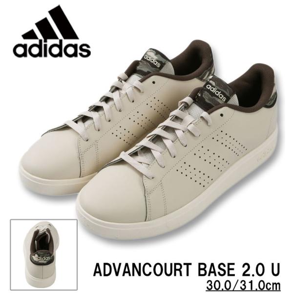大きいサイズ メンズ adidas アディダス スニーカー (ADVANCOURT BASE 2.0...