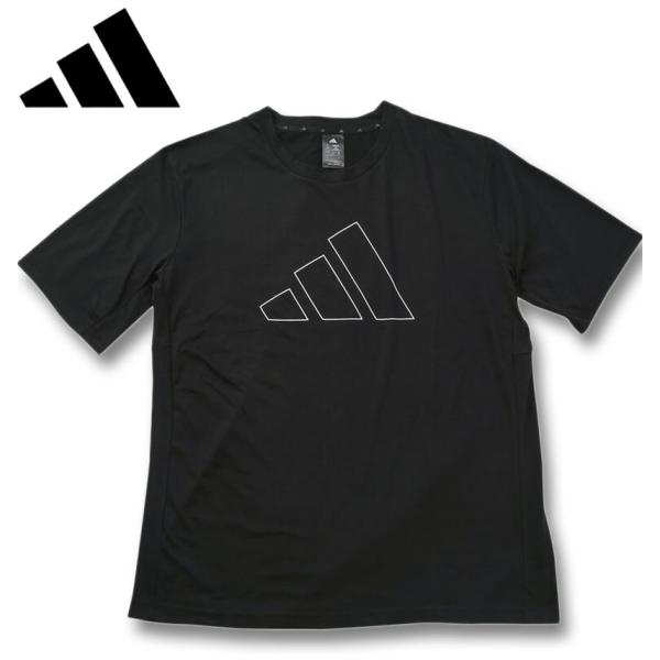 大きいサイズ メンズ adidas アディダス WO-ES FR LOGO 半袖 Tシャツ 4XL ...