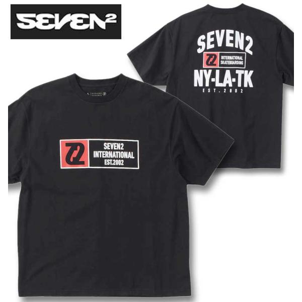 大きいサイズ メンズ SEVEN2 天竺 半袖 Tシャツ 3L 4L 5L 6L 8L