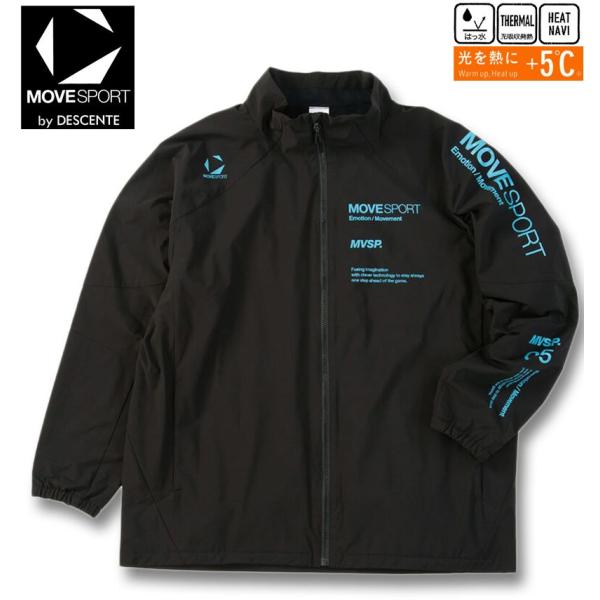 大きいサイズ メンズ MOVESPORT HEATNAVI ブラッシュド スタンド ジャケット 3L...