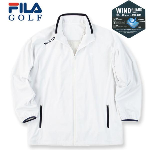 大きいサイズ メンズ FILA GOLF 4WAY ライトボンディング ブルゾン 3L 4L 5L ...