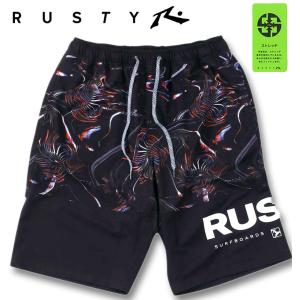 大きいサイズ メンズ RUSTY ストレッチサーフパンツ 3L 4L 5L 6L 8L