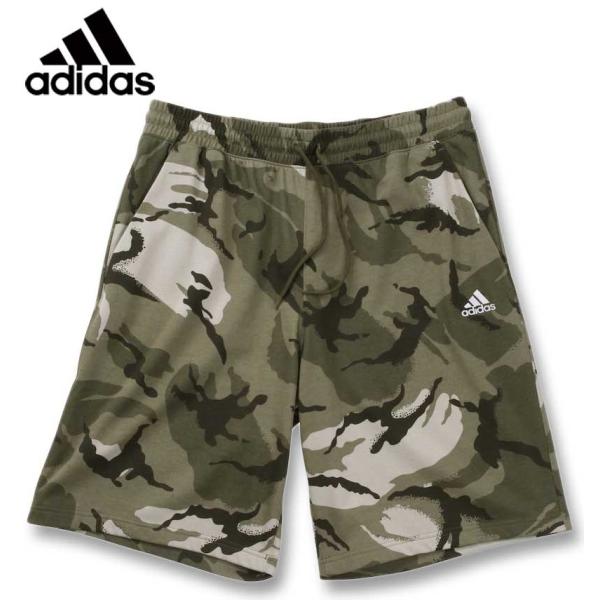 大きいサイズ メンズ adidas アディダス M ESS BL CAMO ショーツ 4XLT 6X...