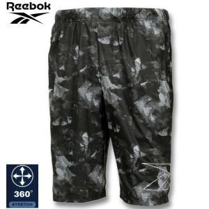 大きいサイズ メンズ Reebok アクセルパフォーマンス ハーフパンツ 3L 4L 5L 6L 8L