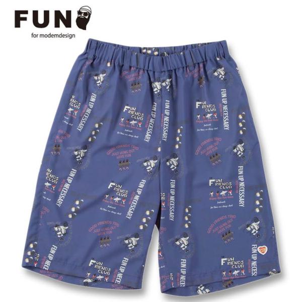 大きいサイズ メンズ FUN for modemdesign LIFE OJI柄 アロハ ショーツ ...