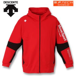 大きいサイズ メンズ DESCENTE S.F.TECH SHIELDソフトウォームフーデッドジャケット 2L 3L 4L 5L 6L｜biglibero