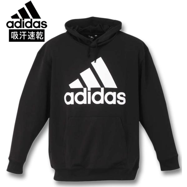 大きいサイズ メンズ adidas(アディダス) スウェットプルパーカー 3XO〜8XO