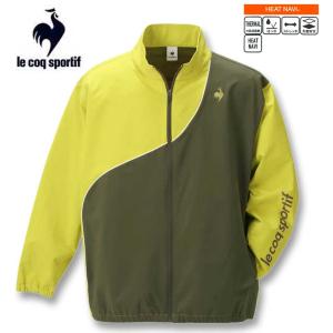 大きいサイズ メンズ LE COQ SPORTIF ヒートナビ クロススタンドジャケット 3L 4L 5L 6L｜biglibero